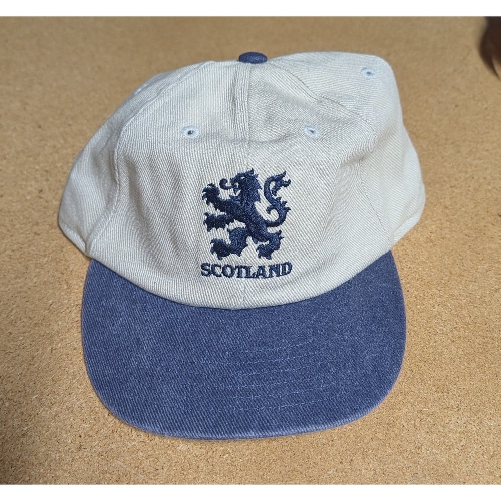 Scotland Lion Rampant Hat Embroidered Crest Two Tone Cotton Baseball Cap Dad Hat - Picture 6 of 8